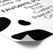 Boho Floral Koe 1 september 2010 Poster (Hoek)