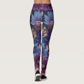 Boho Floral Leggings (Achterkant)