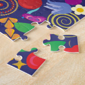 Boho floral legpuzzel (Zijkant)