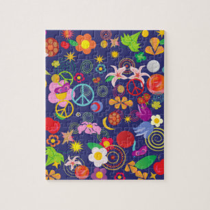 Boho floral legpuzzel