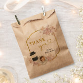 Boho Floral Love is Brouwerij Coffee Bedankzakje (Geknipt)