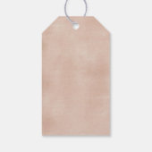 Boho Floral Love is Brouwerij Coffee Gift Labels Cadeaulabel (Achterkant)