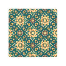  Boho Floral Mandala Pattern - Elegant Deco