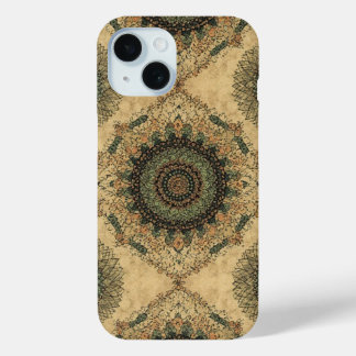 Boho Floral Mandala Watercolor coque iphone
