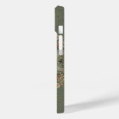 Boho Floral Mandala Waterverf iPhone Case (Achterkant / Links)