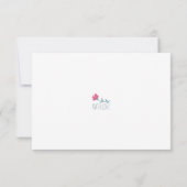 Boho Floral Mariage | Carte de réponse RSVP