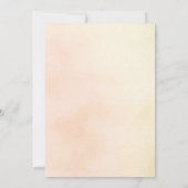 Boho Floral Mehndi, Haldi, Sangeet, Rohka Ceremony Kaart (Achterkant)