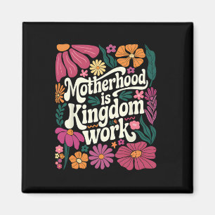 Boho Floral Motherhood is het Koninkrijkswerk Moed Magneet