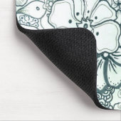 Boho Floral Mousepad Muismat (Hoek)