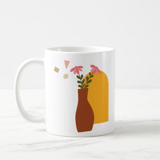 Boho Floral Mug (Gauche)