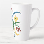 Boho Floral Mug | Vibes dessinées à la main (Droite)