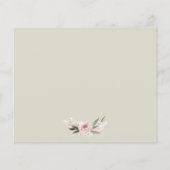 Boho Floral Pampas Grass Vrijgezellenfeest Recipe  (Achterkant)