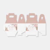 Boho Floral Pampas Roos Gold Hartelijk dank Bedankdoosjes (Uitgevouwen)