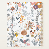 Boho Floral Pattern Planner (Achterkant)