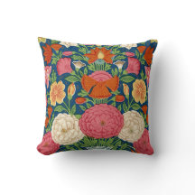 Boho  Floral Pillow