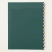 Boho Floral  Planner (Achterkant)