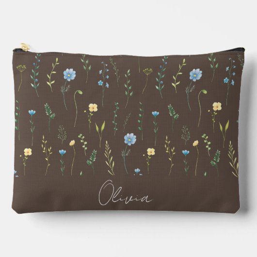 Boho Floral Rainbow Etui (Voorkant)