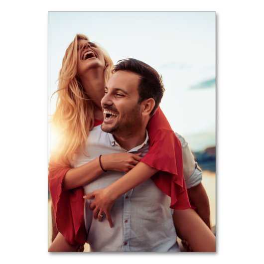 Boho Floral Rustic Automne Mariage Carte Table (Dos)