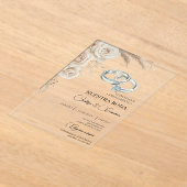 Boho Floral Spanish Wedding Invitation (Poser)