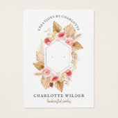 Boho Floral Stud Élevant Bijoux (Devant)