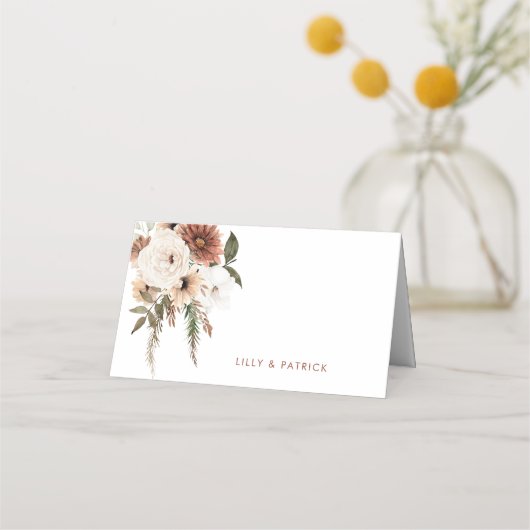 Boho Floral Terracotta Wedding (Voorkant)