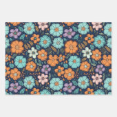  Boho Floral trouwdag Inpakpapier Vel (Voorkant)