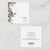 Boho Floral Vines Visitekaartje (Voorkant / Achterkant)