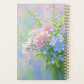 Boho Floral violet rose vert (Dos)