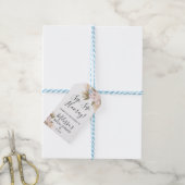 Boho Floral Vrijgezellenfeest Sip Sip Hooray Label Cadeaulabel (Met Touw)