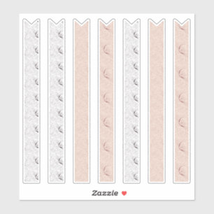 Boho Floral Washi Tape Planner Stickers