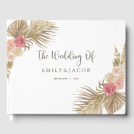 Boho Floral Wedding Gastenboek