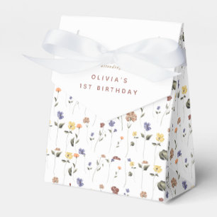 Boho Floral Wildflower Bedankdoosjes