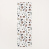 Boho Floral Yoga Mat (Achterkant)