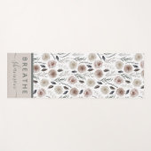 Boho Floral Yoga Mat (Voorkant (horizontaal))