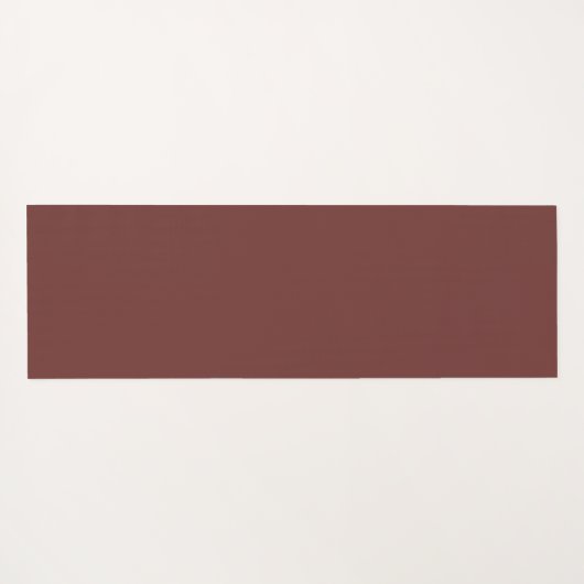 Boho Floral Yoga Mat (Achterkant (horizontaal))