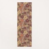 Boho Floral Yoga Mat (Voorkant)