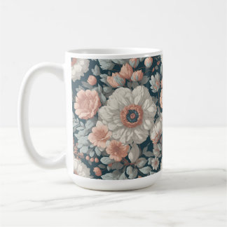 Boho Flower Design 15 oz Classic Mok