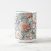 Boho Flower Design 15 oz Mug classique (Centre)