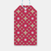  Boho Flower & Dot Gift Label | Gepersonaliseerd Cadeaulabel (Achterkant)
