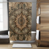 Boho Flower Douche rideau Style 3