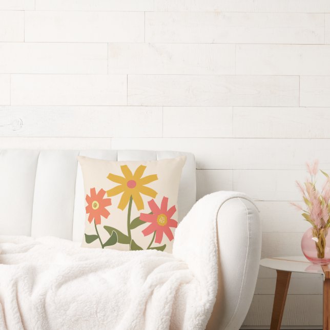 Boho flower kussen (Bank)