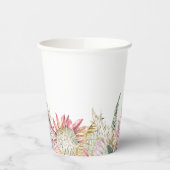 Boho Flower Paper Cup Papieren Bekers (Links)