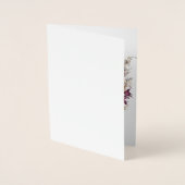 Boho Flower Serez-Vous Ma Carte Flower Girl (Devant)