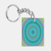 Boho flower sleutelhanger (Voorkant Links)