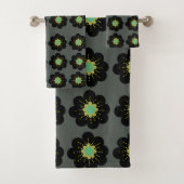 Boho Flowers Bad Handdoek (Insitu)