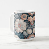 Boho Flowers Design 15 oz Mug classique (Devant gauche)