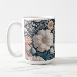 Boho Flowers Design 15 oz Mug classique