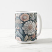 Boho Flowers Design 15 oz Mug classique (Devant droit)