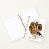 Boho Flowers Graduation Photo Livre d'or (Intérieur)