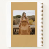 Boho Flowers Graduation Photo Livre d'or (Dos)